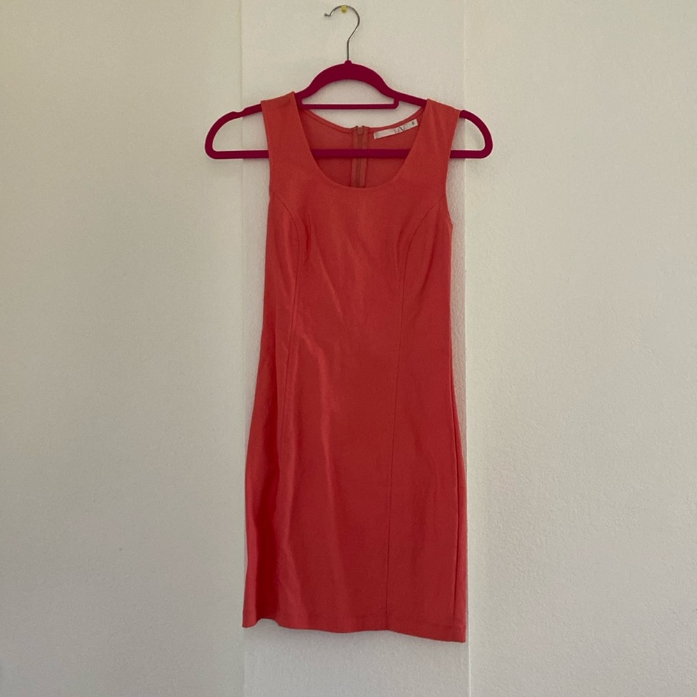 Coral dress